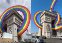 Pride Month Artwork At The Arc De Triomphe: Is It True Or Not?