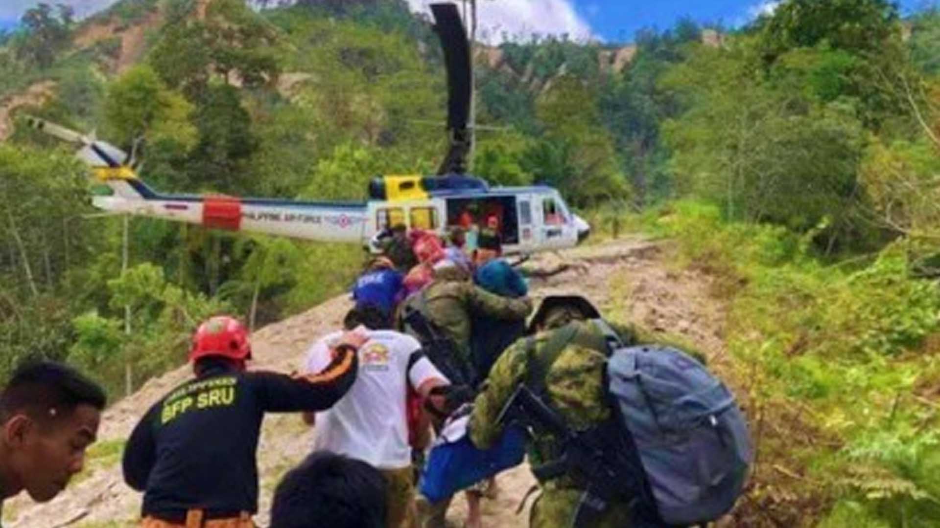 14 Trapped Villagers In Quake Ravaged Nocot Town Safely Airlifted The Mindanao Life 